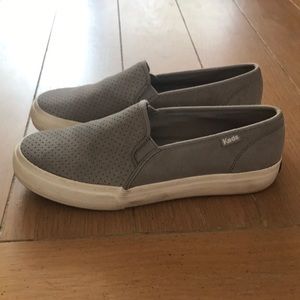 Women’s Keds Gray Slip on sneakers-Sz 7